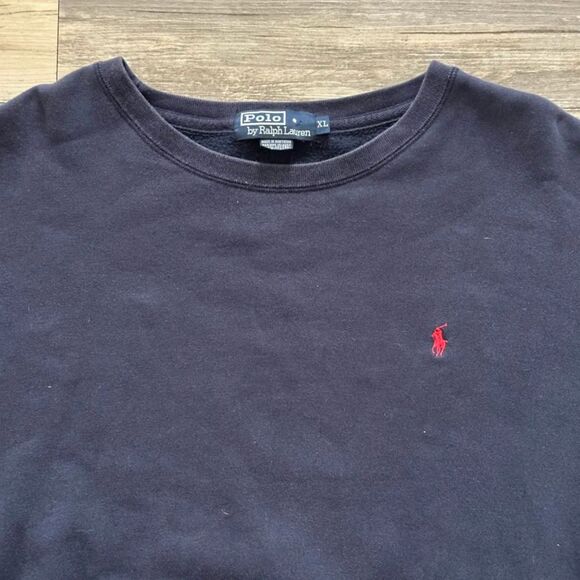 Vintage Polo Ralph Lauren Small Pony Sweatshirt Crewneck Size XL - Picture 2 of 5